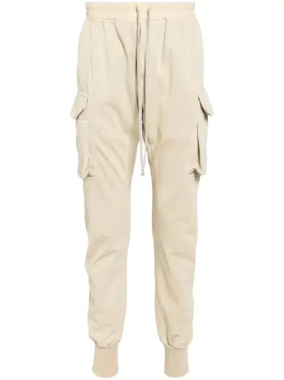 Rick Owens DRKSHDW Mastodon Cut cargo track pants - Neutrals