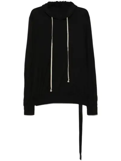 Rick Owens DRKSHDW cotton hoodie - Black