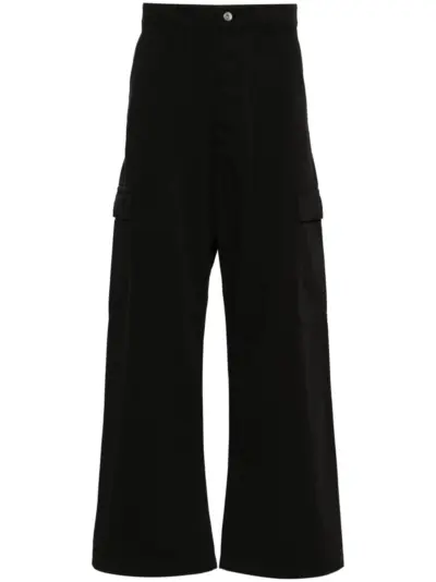 Rick Owens DRKSHDW organic cotton cargo pants - Black