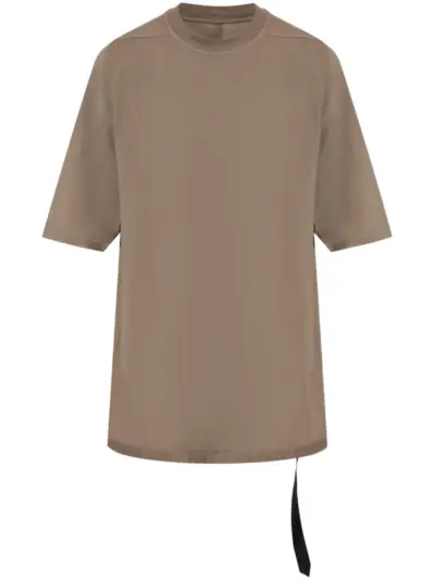 Rick Owens DRKSHDW rear stitch-detailing t-shirt - Brown