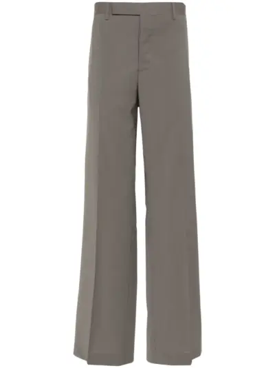 Rick Owens Dietrich pressed-crease trousers - Brown