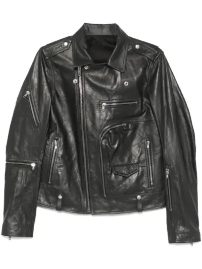 Rick Owens Jumbo Bauhaus Stooges biker jacket - Black