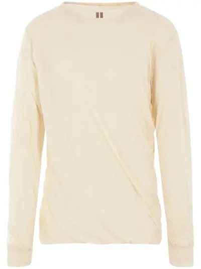 Rick Owens Jumbo Double T-shirt - Neutrals