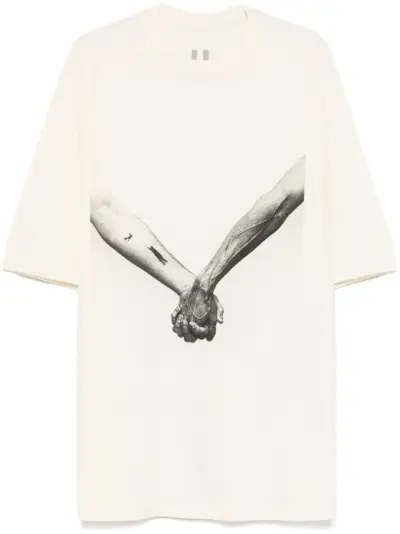 Rick Owens Jumbo T-shirt - Neutrals