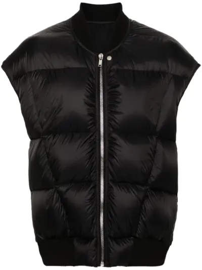 Rick Owens Luxor Flight gilet - Black