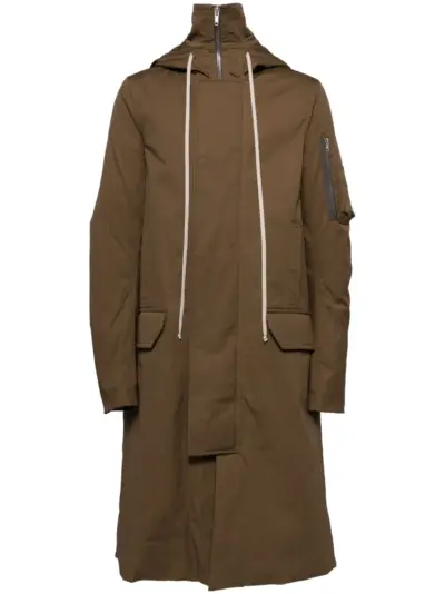 Rick Owens Megaparka coat - Brown