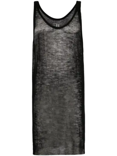 Rick Owens Runaway Cunt tank top - Black
