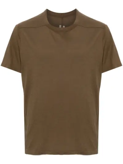 Rick Owens Short Level T-shirt - Brown