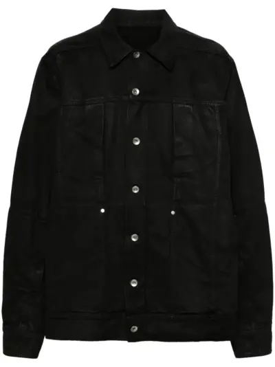 Rick Owens Worker cotton shirt jacket - Black