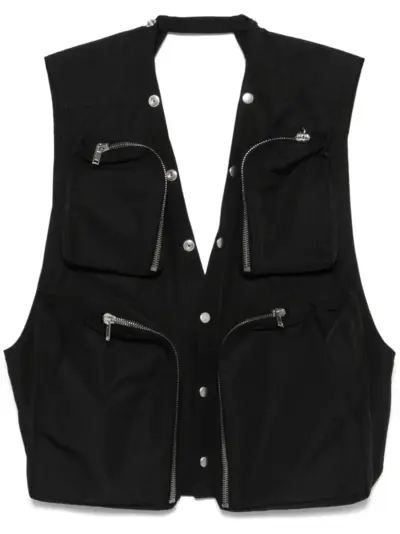 Rick Owens cargo vest - Black