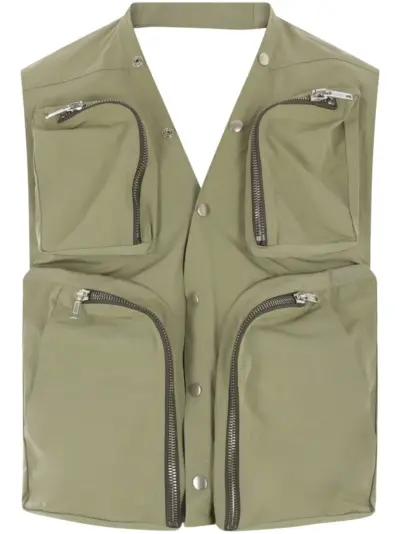 Rick Owens cargo vest - Green