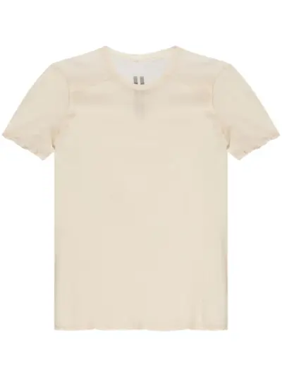 Rick Owens cotton t-shirt - Neutrals
