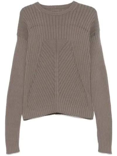 Rick Owens crew-neck sweater - Brown