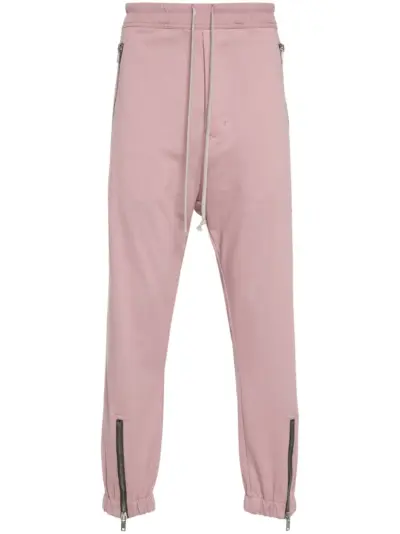 Rick Owens drawstring-fastening track pants - Pink