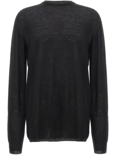 Rick Owens round-neck jumper - Black