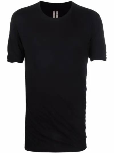 Rick Owens round-neck short-sleeve T-shirt - Black