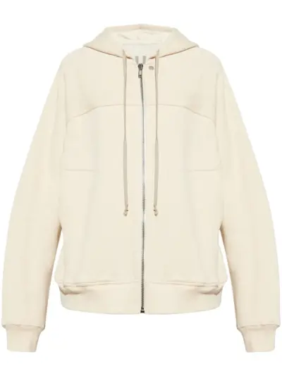 Rick Owens zip-up hoodie - Neutrals