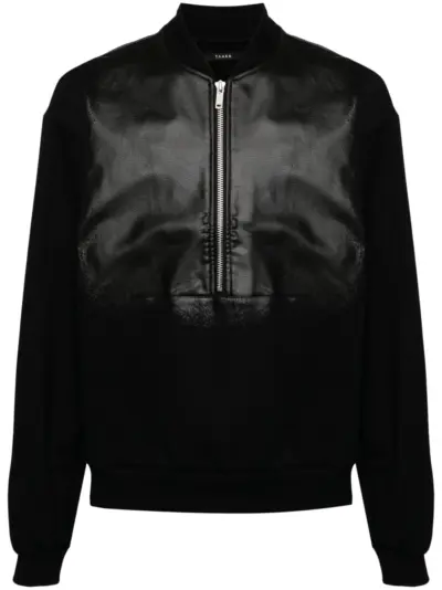 Taakk paint splatter sweatshirt - Black