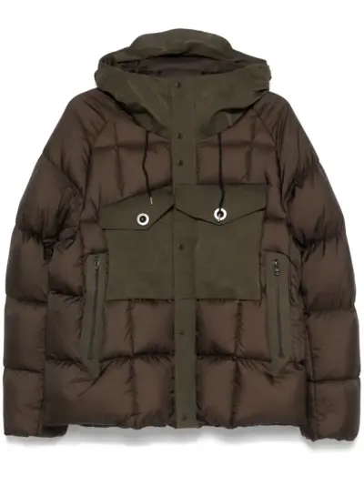 Ten C Tanker Combo puffer jacket - Green
