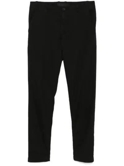 Transit stretch chino trousers - Black