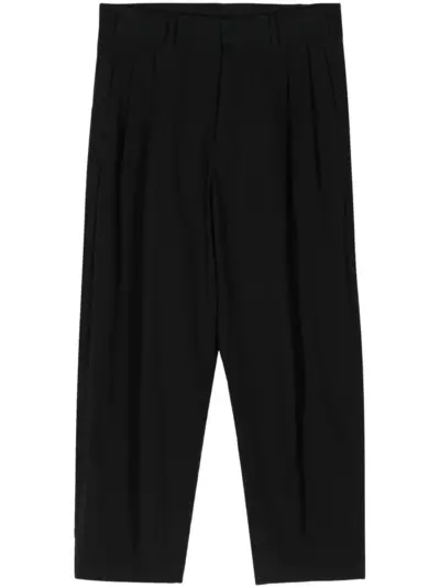 Uma Wang cotton straight-leg trousers - Black