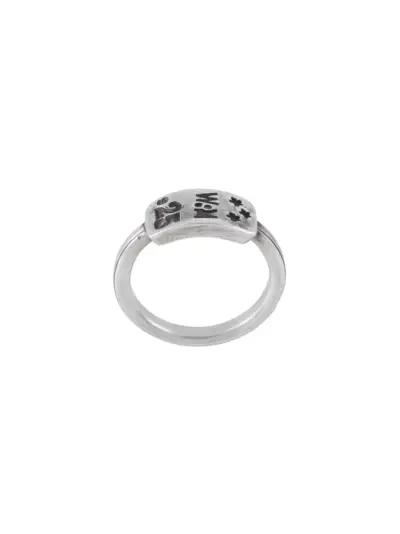 WERKSTATT:MÜNCHEN 25 years symbol ring - Silver
