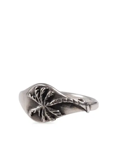 WERKSTATT:MÜNCHEN Palm polished-finish ring - Silver
