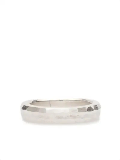 WERKSTATT:MÜNCHEN circular-design polished-finish ring - Silver