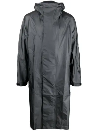 Y-3 Gore-Tex long parka coat - Grey