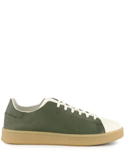 Y-3 leather sneakers - Green