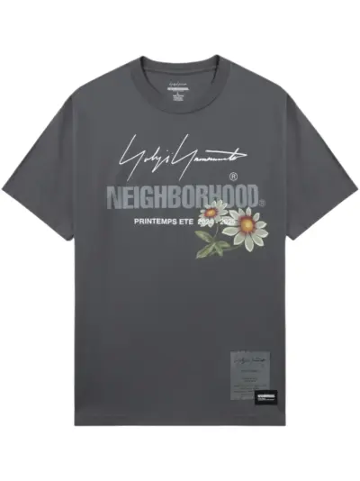 Yohji Yamamoto x Neighbourhood cotton T-shirt - Grey