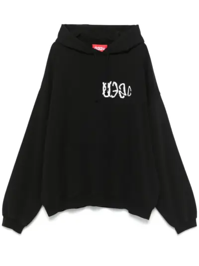 032c SOS Bubble hoodie - Black