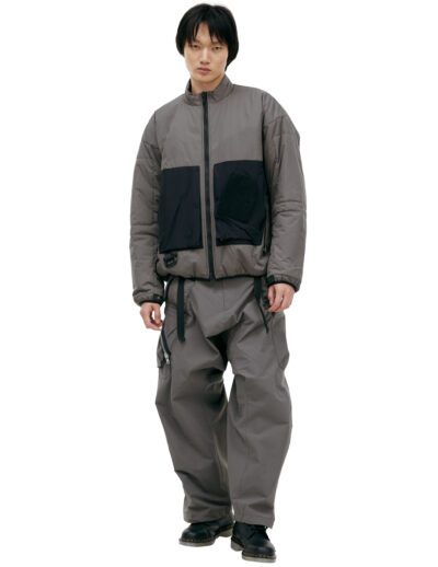 Acronym Grey jacket with patch pockets