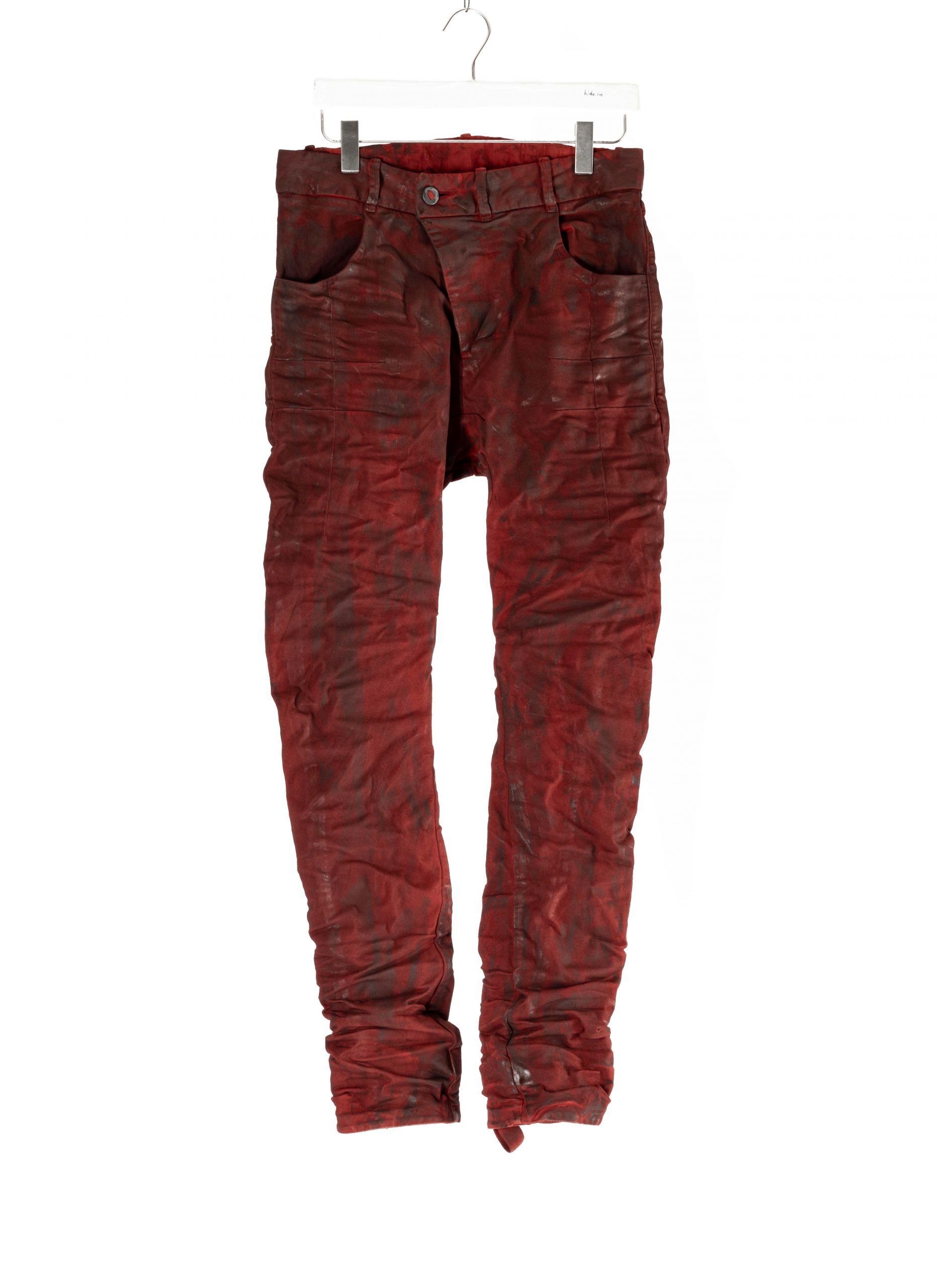 BORIS BIDJAN SABERI P13TF exclusively, blood red, 98% CO / 2