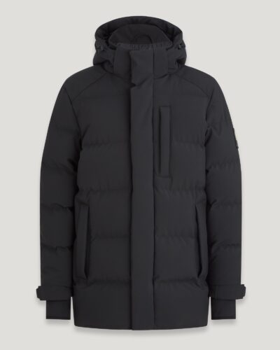 Belstaff Pendulum Jacket Men's 3-Layer Stretch Down Black Size UK 42