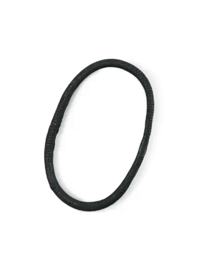 Detaj thin-band ring - Black