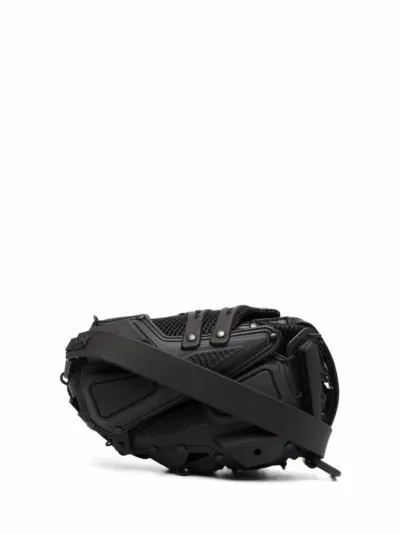 Innerraum panelled-detail shoulder bag - Black