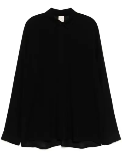 Jan Jan Van Essche crepe shirt - Black