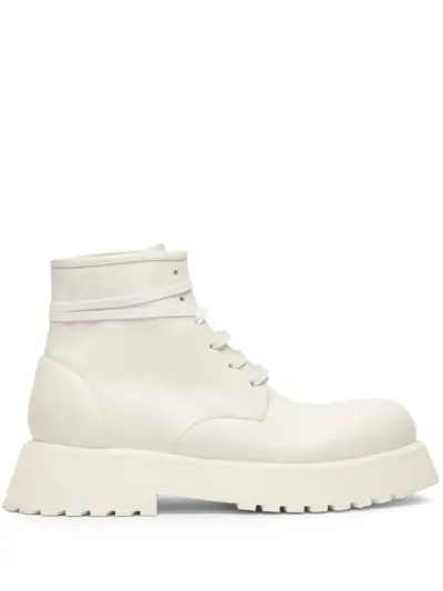 Marsèll Carretta leather ankle boots - Neutrals