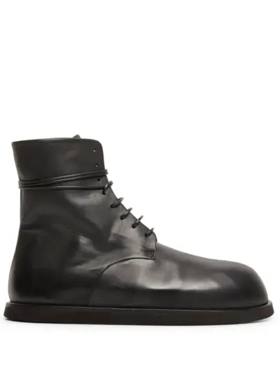 Marsèll Gigante leather boots - Brown