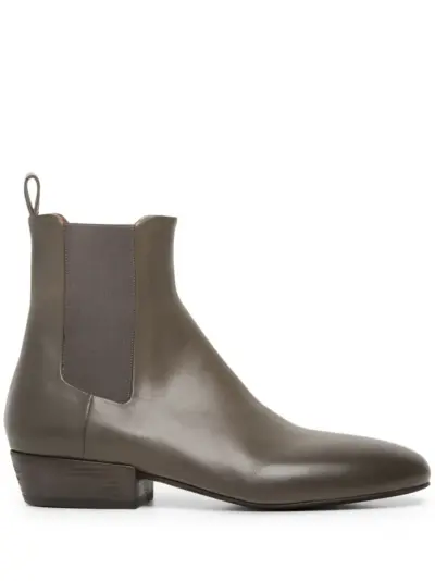 Marsèll almond-toe leather Chelsea Boots - Brown