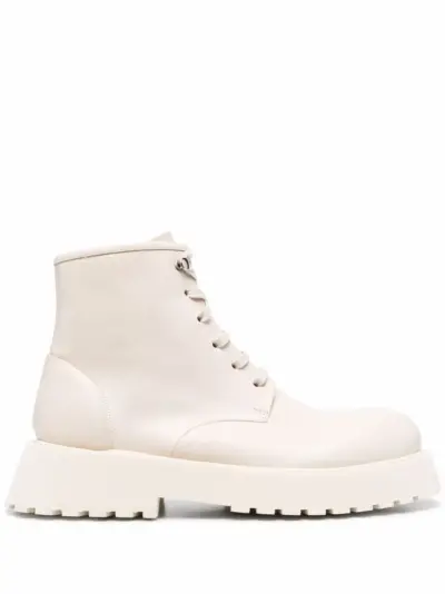 Marsèll ankle leather boots - Neutrals