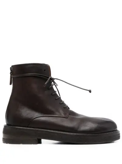 Marsèll chunky lace-up boots - Brown