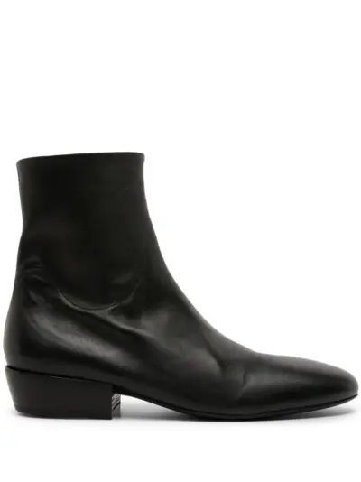 Marsèll leather ankle boots - Black