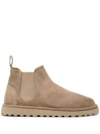 Marsèll panelled suede ankle boots - Neutrals