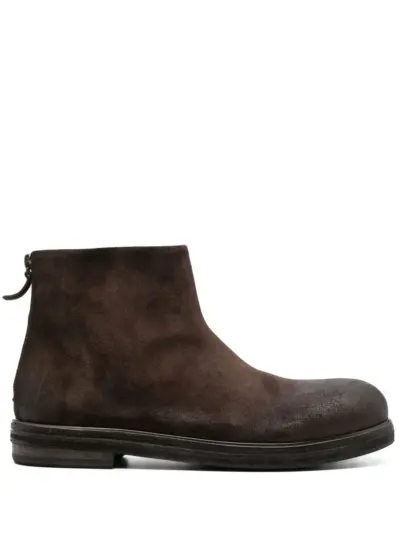 Marsèll worn-effect ankle boots - Brown