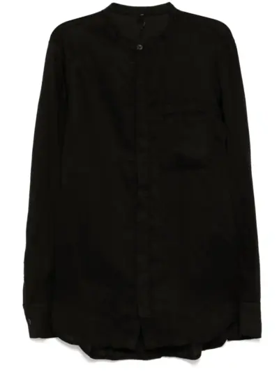 Masnada button-up shirt - Black
