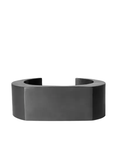 Parts of Four Crescent plane bracelet - Black