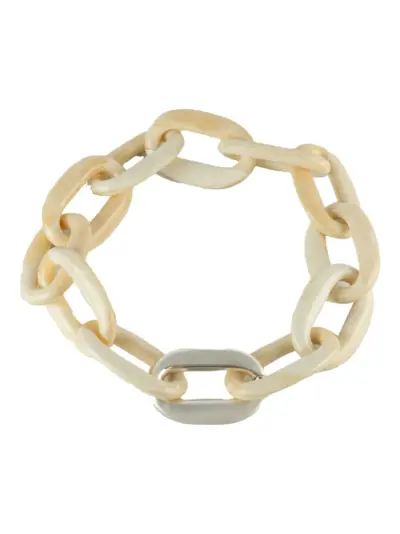 Parts of Four Massive Link Infinity Chain (PB+PA) necklace - Neutrals