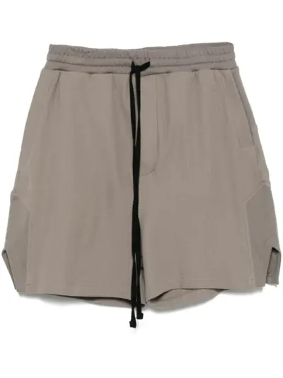 Thom Krom waffle-effect track shorts - Grey